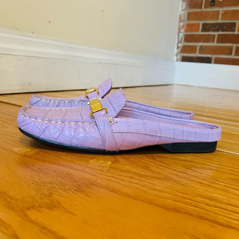 Ralph Lauren Women's Carlene Mules Slides Size 6 B - Picture 8 of 16